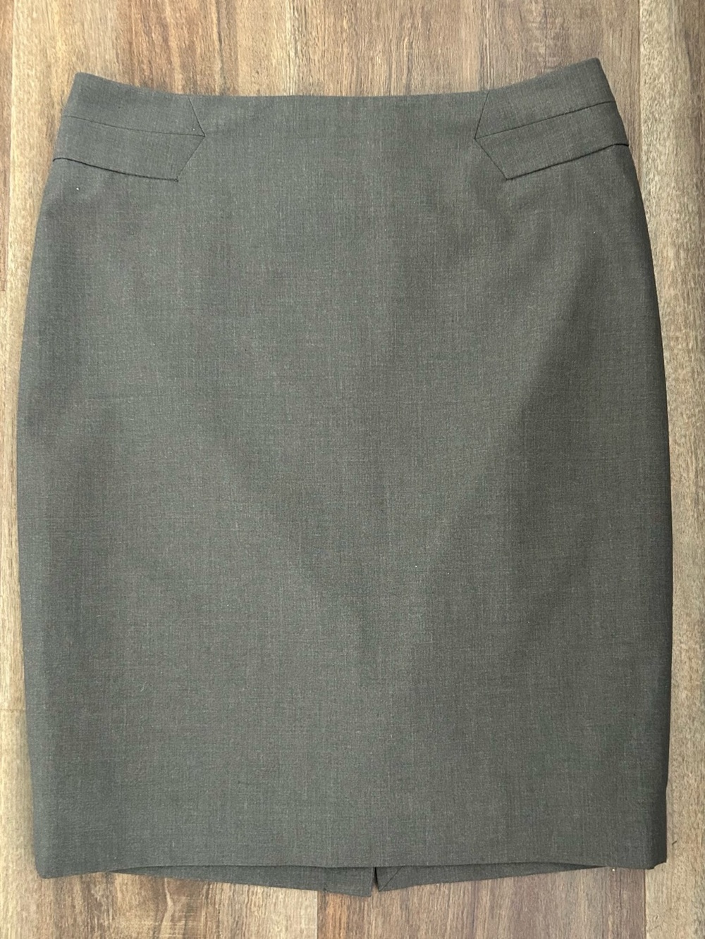 The Limited Collection Brown Pencil Skirt Size 2 Career Office Stretch Lined